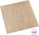 vidaXL Samoprzylepne panele podłogowe, 20 szt., PVC, 1,86 m, brązowe 1