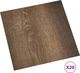 vidaXL Samoprzylepne panele podłogowe, 20 szt., PVC, 1,86 m, brązowe 1