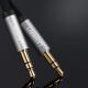 Kabel Ugreen Jack 3.5mm - Jack 3.5mm 5m srebrny (6957303817290) 3