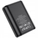 Powerbank Hoco Bateria zewnętrzna ( POWER BANK ) 10 000mAh QC Fast Charge Typ C PD20W + USB QC3.0 Q3 czarny 2