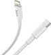 Kabel USB Hoco USB-C - Lightning 1 m Biały (6931474740892) 2