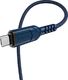 Kabel USB Hoco USB-A - microUSB 1 m Niebieski (6931474744913) 3