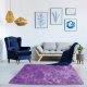 Strado Dywan Shaggy 120x170 PurpleFlower (Jasny fioletowy) 2