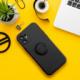 ForCell Futerał Forcell SILICONE RING do SAMSUNG Galaxy A52 5G / A52 LTE ( 4G ) czarny 1
