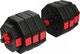 SportVida ‎Hantle SV-HK0313 bitumiczne 2 x 20 kg 3