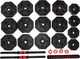 SportVida ‎Hantle SV-HK0313 bitumiczne 2 x 20 kg 7