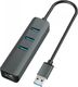 HUB USB Vakoss 1x RJ-45  + 3x USB-A 3.0 (TC-4502X) 1