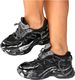 Scaviola Stylowe sneakersy damskie - SCAVIOLA B-206 CZARNE 36 1