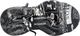 Scaviola Stylowe sneakersy damskie - SCAVIOLA B-206 CZARNE 36 10