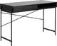 Biurko Elior Trappe Czarne 110 cm x 50 cm 1