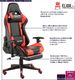 Fotel Elior Divinity czerwony 1