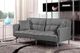 Elior Sofa pikowana rozkładana Barton - popiel 4
