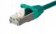 NetRack patchcord RJ45, kat. 5e FTP, 0.25m zielony - BZPAT025FG 1