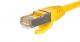 NetRack patchcord RJ45, kat. 5e FTP, 0.25m żółty - BZPAT025FY 1