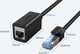 Ugreen Kabel sieciowy UGREEN NW192 przedłużacz Ethernet RJ45, Cat. 8, S/FTP, 1m (czarny) 12