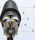Ugreen Kabel sieciowy UGREEN NW192 przedłużacz Ethernet RJ45, Cat. 8, S/FTP, 1m (czarny) 8