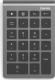 Klawiatura Hama KW-240BT Bezprzewodowa Czarno-srebrna US (001826840000) 1