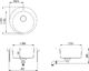 Zlewozmywak Aquasanita Aquasanita CLARUS SR100-111AW Krzemionka 1