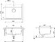 Zlewozmywak Aquasanita Aquasanita Quadro SQQ100-112W Ora 2