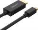Adapter AV Unitek DisplayPort Mini - HDMI czarny (V1152A) 1