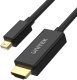 Adapter AV Unitek DisplayPort Mini - HDMI czarny (V1152A) 2