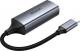 Adapter USB Unitek V1413A USB-C - VGA Szary  (V1413A) 2