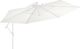 vidaXL Zamienne pokrycie parasola ogrodowego, piaskowa biel, 350 cm 2