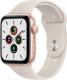 Smartwatch Apple Watch SE GPS 44mm Gold Alu Sport Beżowy  (MKQ53WB/A) 1