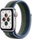 Smartwatch Apple Watch SE GPS 44mm Silver Alu Black Sport + Cellular Zielony  (MKT03WB/A) 1