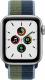 Smartwatch Apple Watch SE GPS 44mm Silver Alu Black Sport + Cellular Zielony  (MKT03WB/A) 2