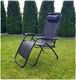 Leżak Ogrodowy Grawitacyjny Fotel Plażowy Poduszka 9