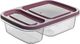 Orion Pojemnik DZIELONY do żywności, 2-częściowy, lunchbox, 0,75L 4