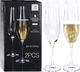 ATMÓS FERA Kieliszek KRYSZTAŁOWY do szampana, 260 ml, 2 sztuki, zestaw, komplet kieliszków 1