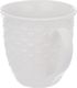 Orion Duży kubek ceramiczny, SERCA, z uchem, do kawy, herbaty, 580 ml, BIAŁY 2