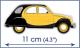 Cobi Youngtimer Collection Citroen 2CV Charleston (24512) 2