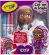 Crayola Lalka Colour'n'Style Friends Violet 1
