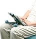 Stojak Aidata US-2005B pod tablet czarny 2