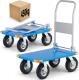 Higher Wózek platformowy transportowy magazynowy 450kg 1