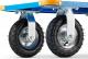 Higher Wózek platformowy transportowy magazynowy 450kg 9