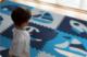 Ricokids Mata piankowa puzzle 180x180cm 9 szt. niebieska 4
