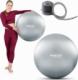Neo-Sport Piłka do ćwiczeń 65 cm NS-951 srebrna 1