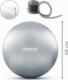 Neo-Sport Piłka do ćwiczeń 65 cm NS-951 srebrna 6