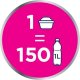 Dzbanek filtrujący Brita Glass 2,5L niebieski + 7 wkładów Maxtra Pro Pure Performance 10