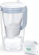 Dzbanek filtrujący Brita Glass 2,5L niebieski + 7 wkładów Maxtra Pro Pure Performance 1