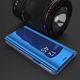 Hurtel Clear View Case Futerał Etui Z Klapką Huawei P Smart 2020 Niebieski 2