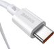 Kabel USB Baseus USB-C - USB-C 2 m Biały (BSU2861WHT) 3