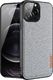 Dux Ducis Dux Ducis Fino etui pokrowiec pokryty nylonowym materiałem iPhone 13 Pro Max szary 1