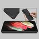 Nillkin Nillkin Super Frosted Shield wzmocnione etui pokrowiec + podstawka Samsung Galaxy S21 FE czarny 7
