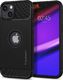 Spigen Spigen Rugged Armor etui pokrowiec do iPhone 13 pancerna obudowa czarny matowy 1
