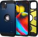 Spigen Spigen Tough Armor etui pokrowiec do iPhone 13 mini pancerna obudowa podstawka granatowy 1